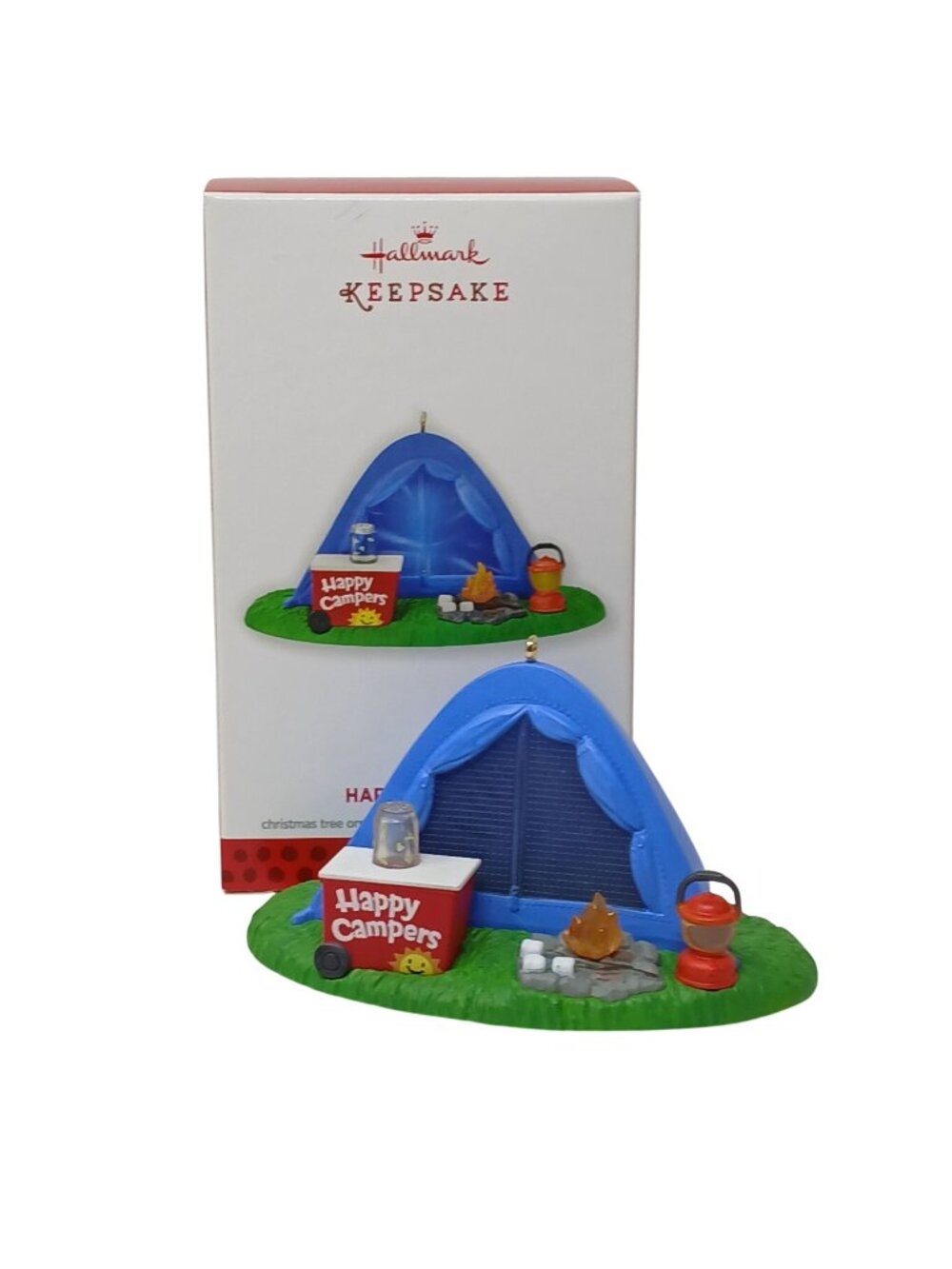 Hallmark Keepsake Happy Campers Christmas Tree Ornament 2013 w/ Box #GS-6